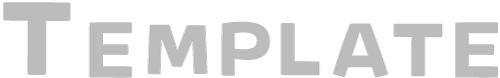 テンプレート作品